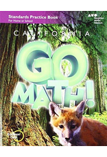 Houghton Mifflin Harcourt Go Math! California: Practice Workbook Grade 4