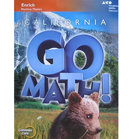 GO Math Enrichment Workbook Blackline Masters Grade 2 {CA}