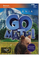 GO Math Reteach Workbook Blackline Masters Grade 2 {CA}