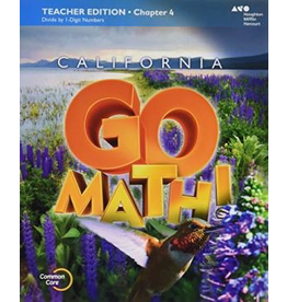 Go Math! California: Teacher Edition and Planning Guide Bundle Grade 4 2015