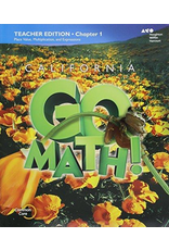 Go Math! California: Teacher Edition and Planning Guide Bundle Grade 5 2015
