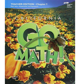 Go Math! California: Teacher Edition and Planning Guide Bundle Grade 5 2015