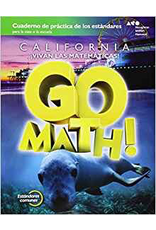Go Math! Spanish Standards Practice Book Grade 1