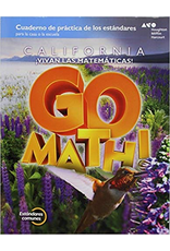 Go Math! Spanish California: Standards Practice Book Grade 4 (Spanish Edition)