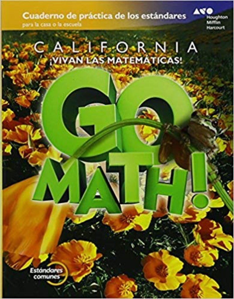 Go Math! Spanish California: Standards Practice Book Grade 5 (Spanish Edition)