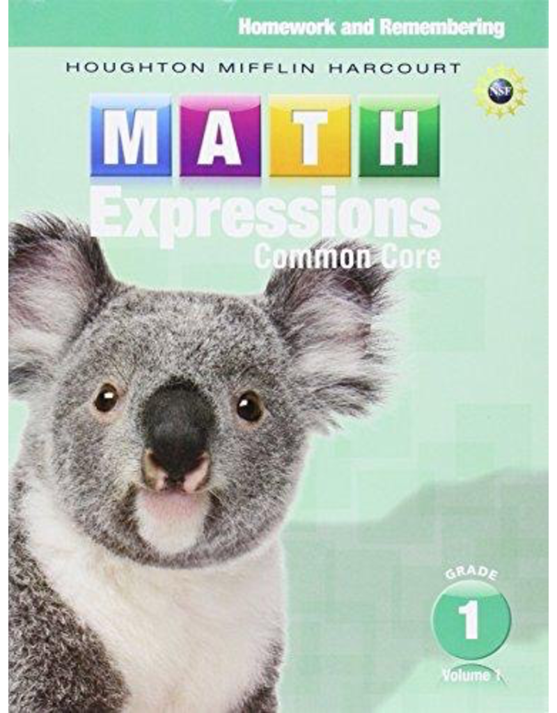 Math Expressions: Homework & Remembering, Volume 1 Grade 1