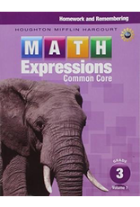 Math Expressions: Homework & Remembering, Volume 1 Grade 3