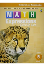 Math Expressions: Homework & Remembering, Volume 1 Grade 5