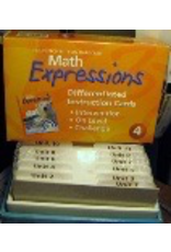 Math Expressions Differentiated Instructor Cards Kit - Grade 4