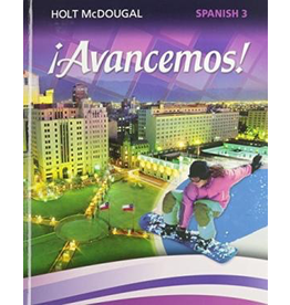 ¡Avancemos!: Student Edition Level 3 2013 (Spanish Edition)