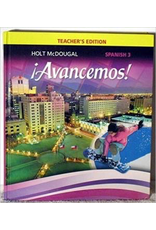 ¡Avancemos!: Teacher Edition Level 3 2013