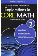 Explorations in Core Math: Common Core Teacher Edition Algebra 2