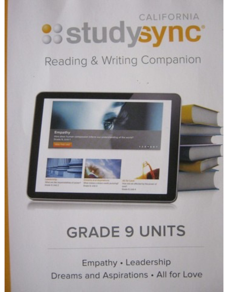 Studysync 9 Reading & Writing Companion (CA)