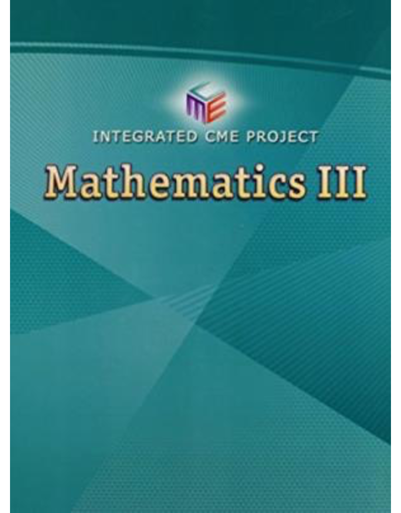 Integrated CME Project Mathematics III