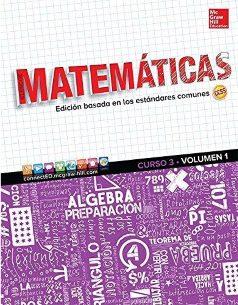 Glencoe Matemáticas - Curso 3 - Vol 1