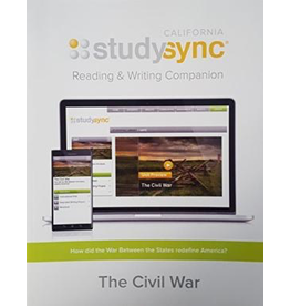 Study Sync, Reading and Writing Companion, Grade 8 Unit 4 The Civil War {CA}