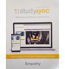 Study Sync, Reading and Writing Companion, Grade 9 Unit 1 Empathy {CA}