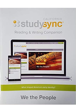 Study Sync, Reading and Writing Companion, Grade 11 Unit 1 We the People {CA}