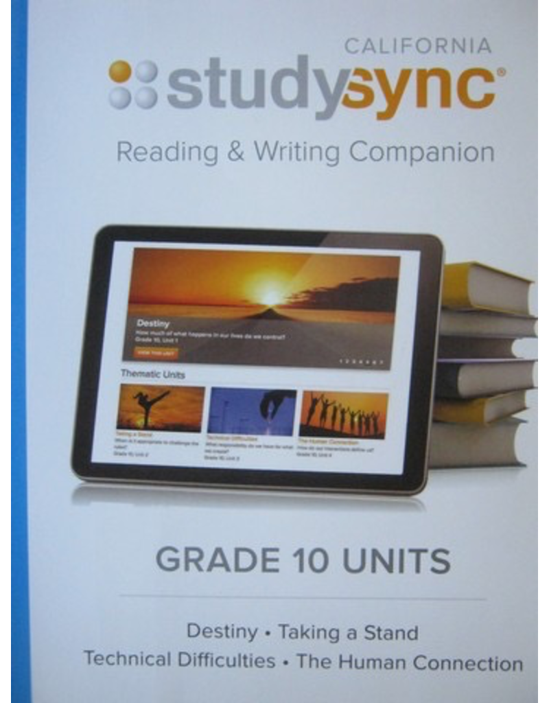 Studysync 10 Reading & Writing Companion {CA}