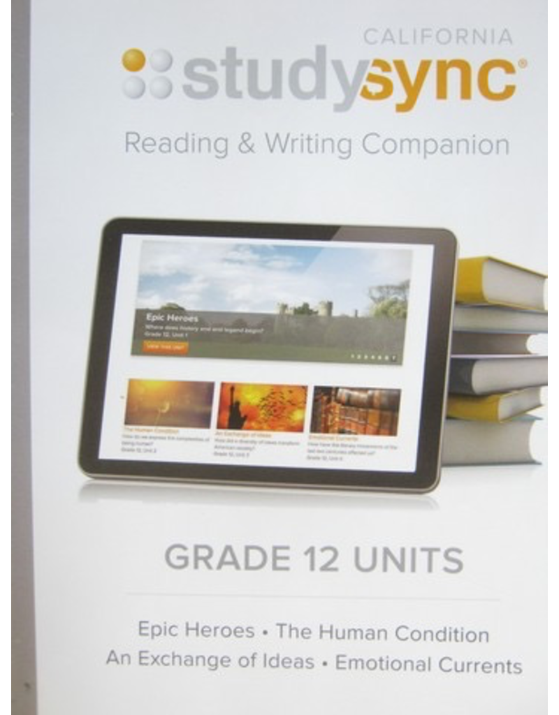 Studysync Reading & Writing - Unit 1-4 {CA}