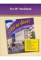 ¡AsÍ se dice - Pre-AP Workbook - Lvl 1