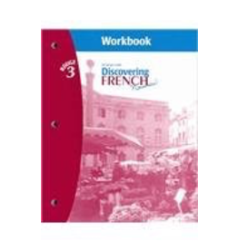 Discovering French Nouveau! Rouge 3 Workbook