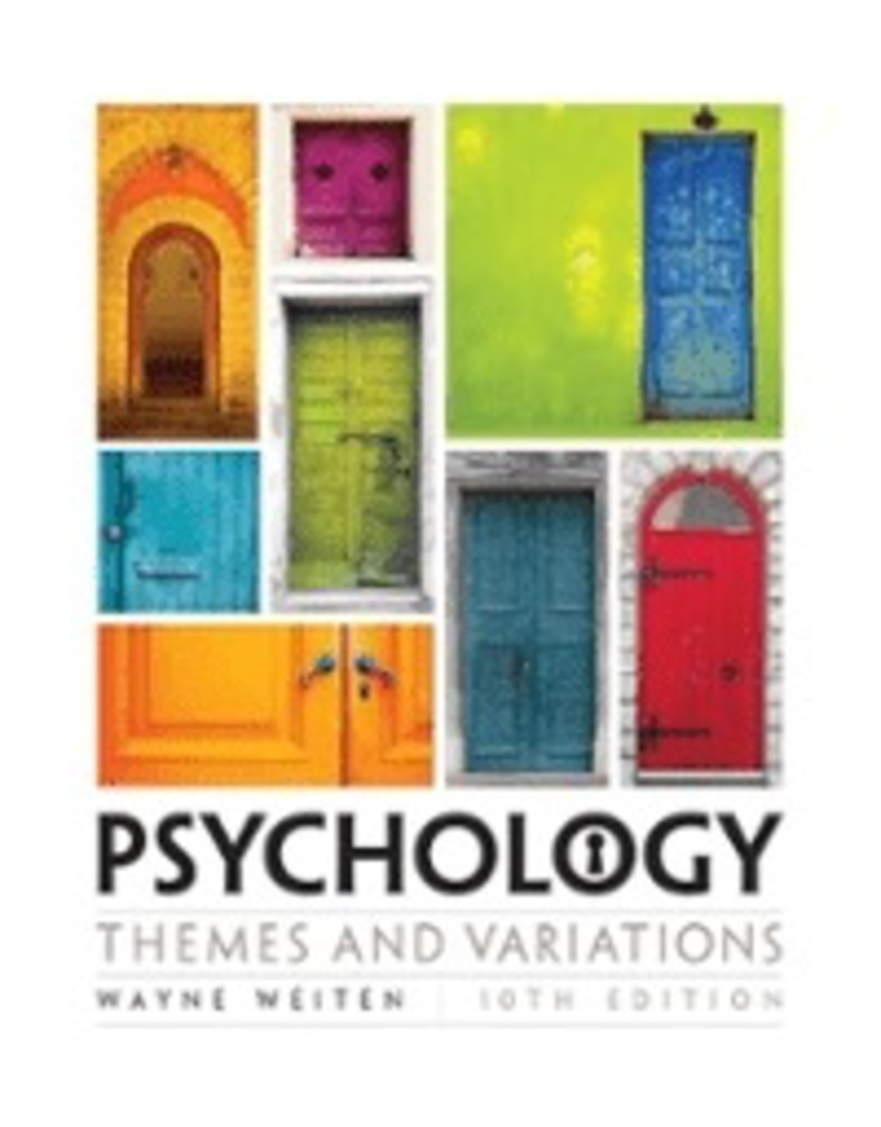 Psychology Themes and Variations 10th