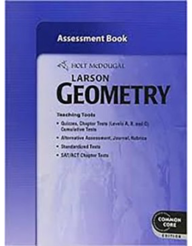 Holt McDougal Geometry: Assessment Readiness Workbook