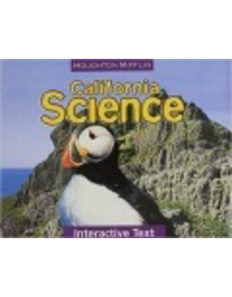 Houghton Mifflin Science California: Worktexts Level 3