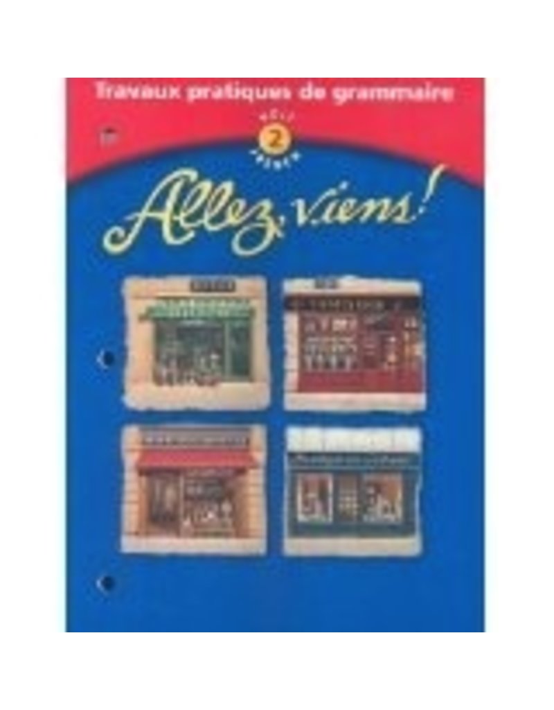 Holt Allez, Viens!: Travaux Grammar Level 2 Grades 9-12