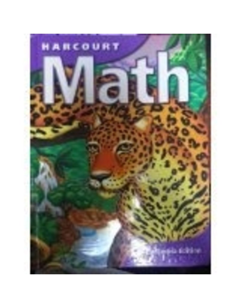 Harcourt Math (California Edition, Level 6)