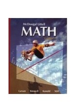 Mcdougal Littell Math Course 1: Student Edition