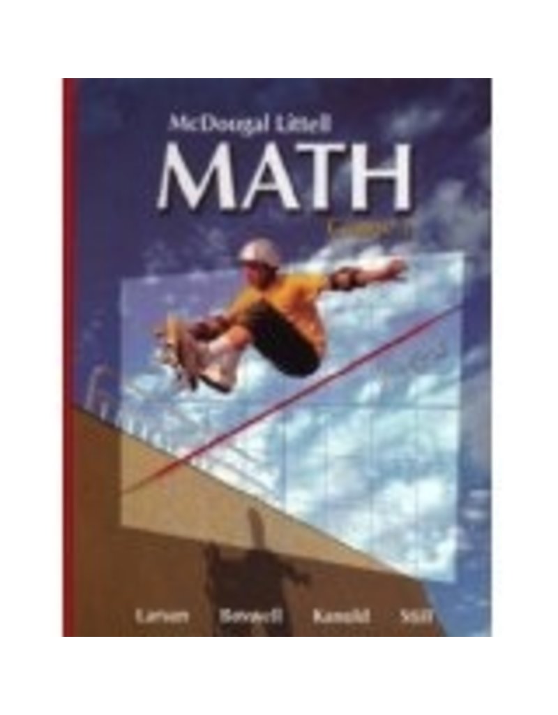 Mcdougal Littell Math Course 1: Student Edition