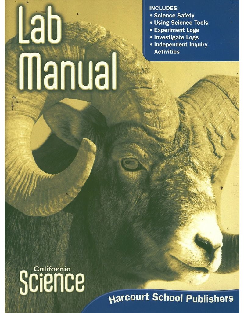 Hsp Science California: Lab Manual Student Edition Science Grade 5