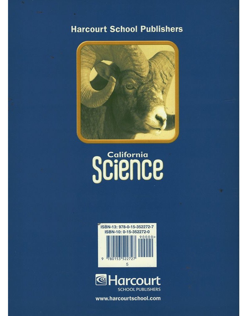 Hsp Science California: Lab Manual Student Edition Science Grade 5