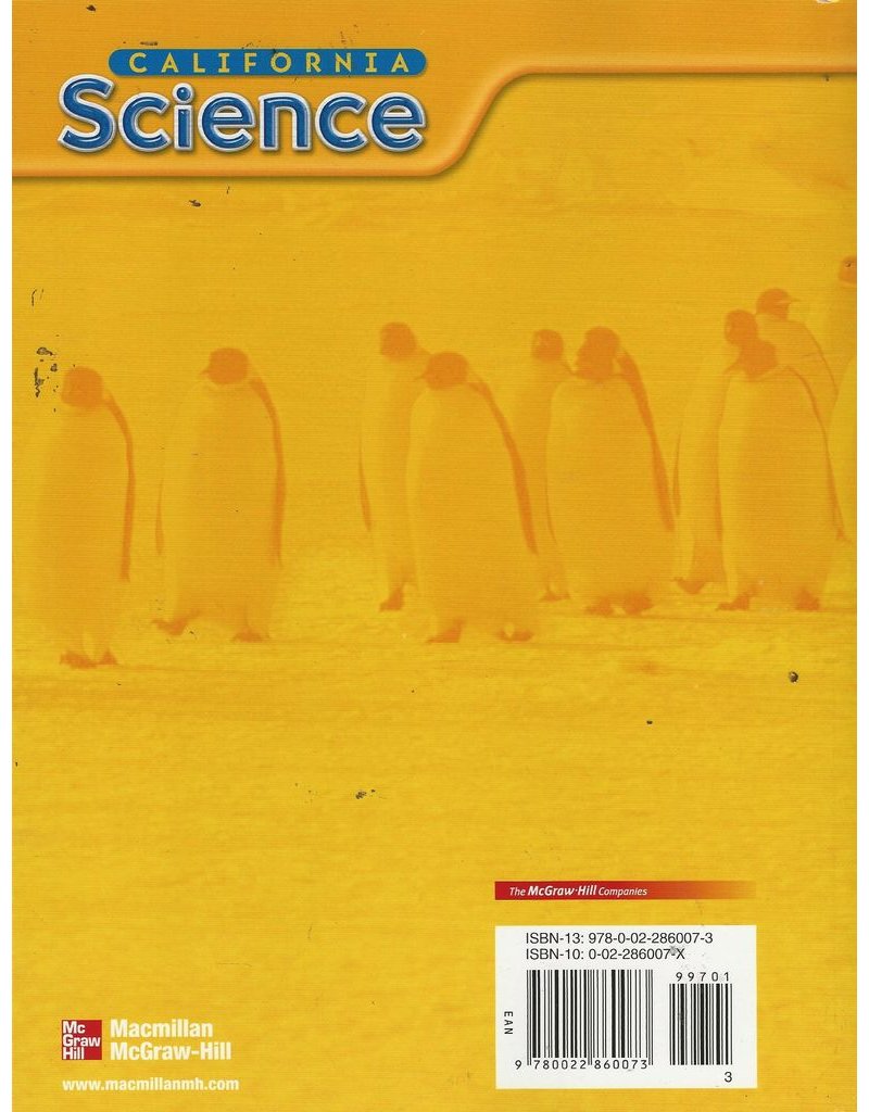 California Science Grade 3 Interactive Text