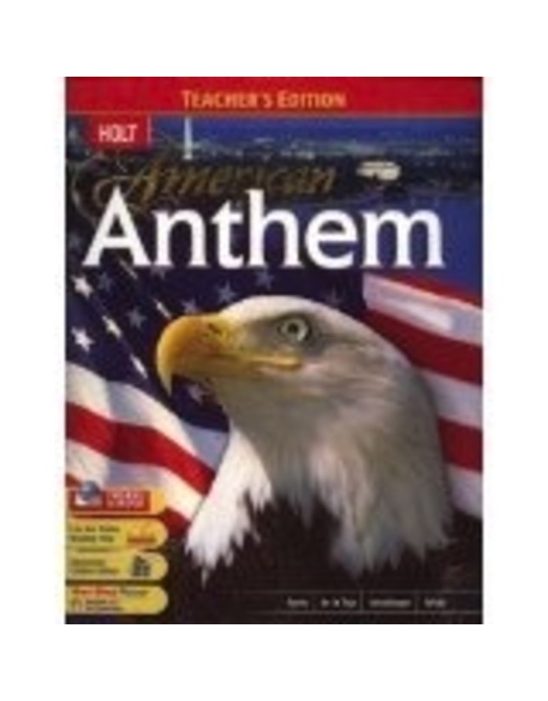 Holt American Anthem: Teachers Edition