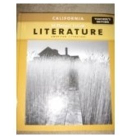 Literature American {Ca}Teacher’s Edition Grade 11