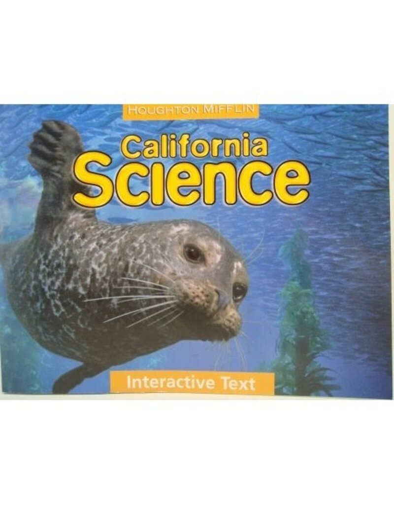 Houghton Mifflin Science California: Worktexts Level 5 (Hm Science 2006)