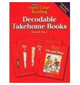 Open Court Reading Decodable Takehome Books Level B Set 2 Grade 1