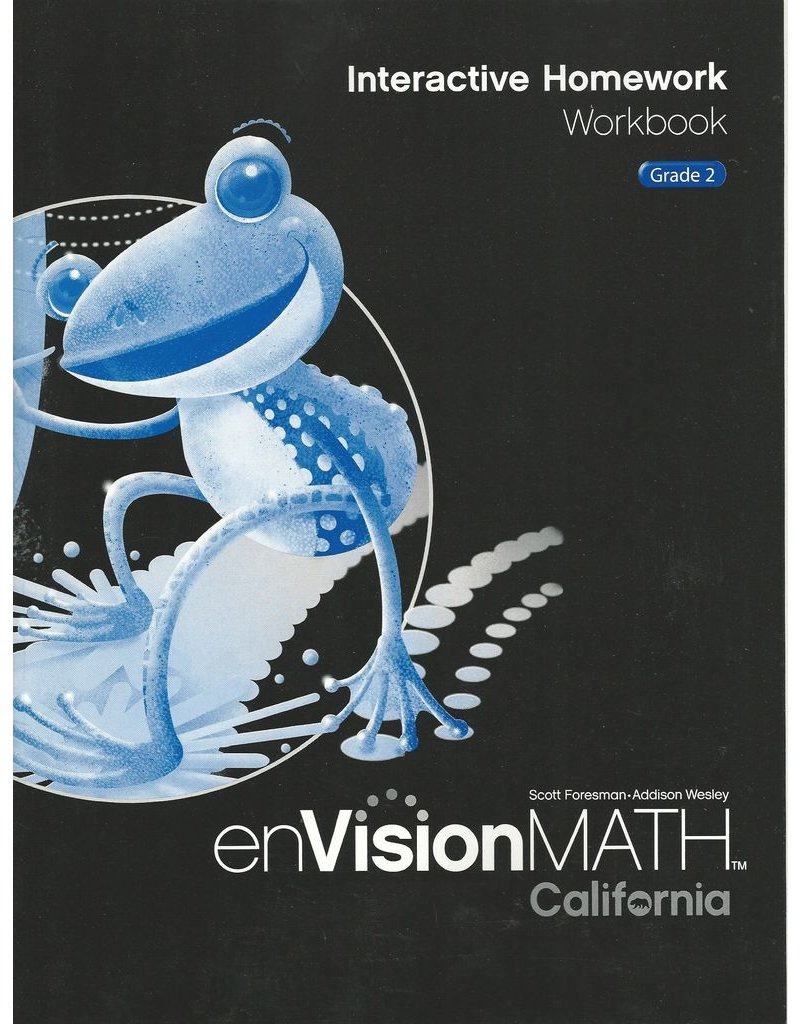 Envision Math Interactive Homework Workbook Grade 2 (California)