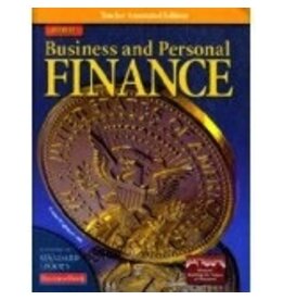 Business And Personal Finance, Teacher Annotated Edition