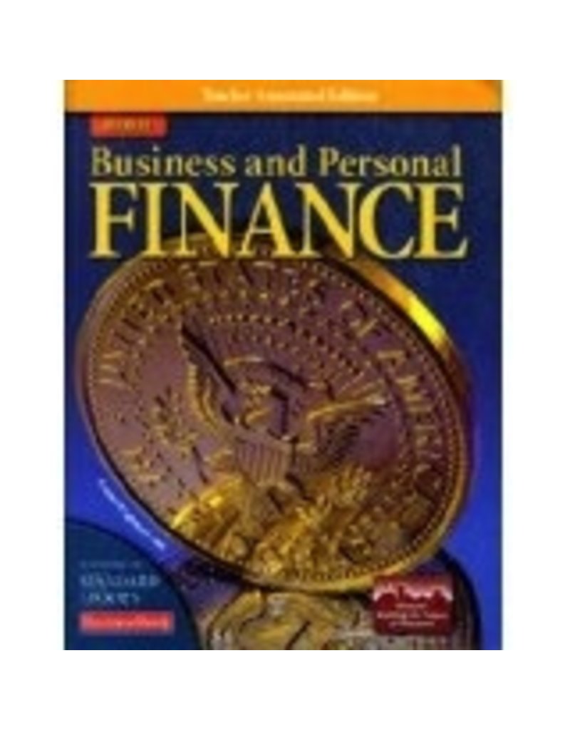 Business And Personal Finance, Teacher Annotated Edition