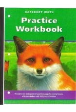 Harcourt Math Practice Workbook: Pupil's Edition Grade 5 [Paperback]