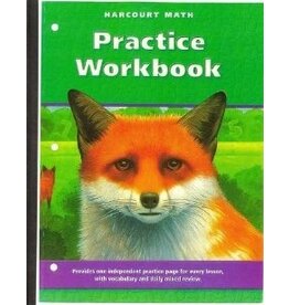 Harcourt Math Practice Workbook: Pupil's Edition Grade 5 [Paperback]