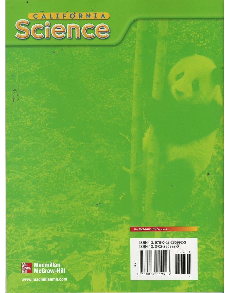 California Science Grade 1 Interactive Text