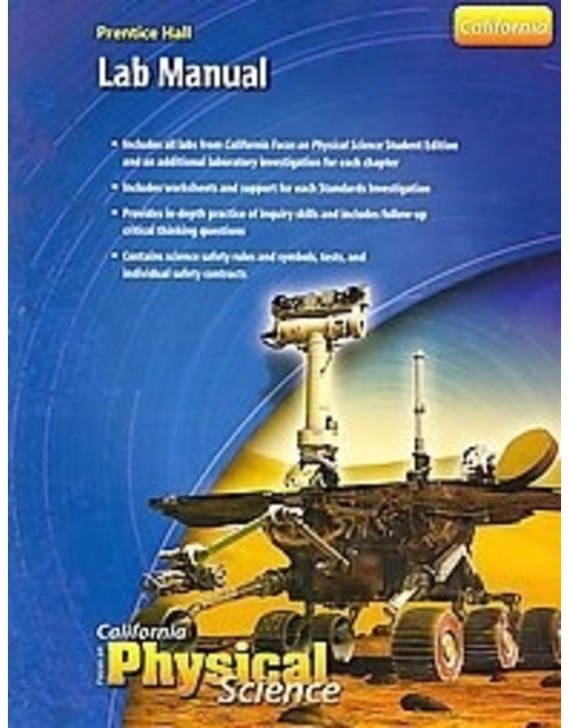 Focus on Physical Science Lab Manual