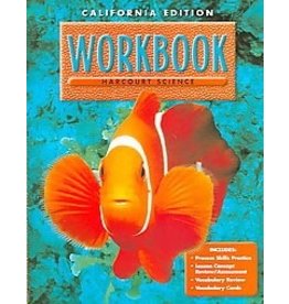 Harcourt Ca Science Workbook Grade 1