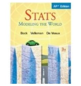 Stats: Modeling the World Nasta Edition Grades 9-12