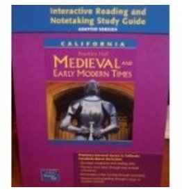 Interactive Reading And Notetaking Study Guide, Adapted Version (California Medieval And Early Modern Times)